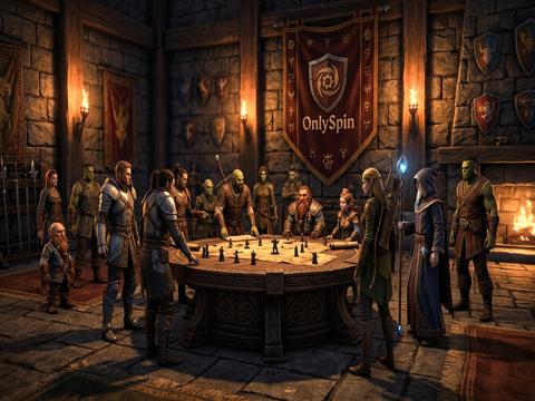 MMORPG lonca toplantı salonu