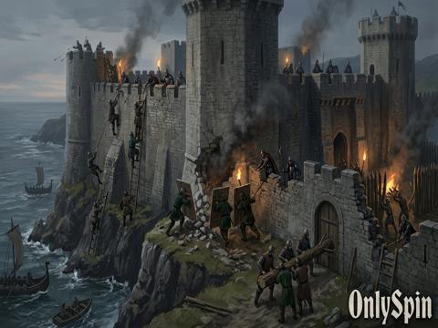 Siege of Driftwood kuşatma sahnesi
