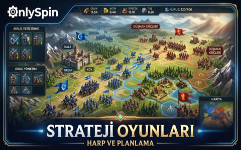 Slotrun strateji oyun haritası görseli