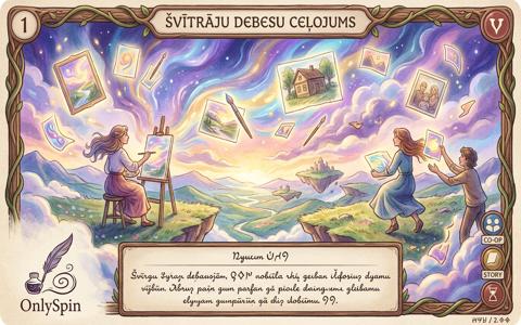 Painted Skies Journey ressamın unutulmuş anıları